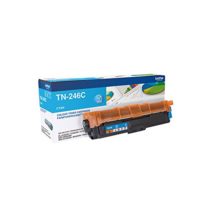 Brother TN-246C Toner Cartridge, Cyan, Single Pack, High Yield, includes 1 x Toner Cartridge, Brother Genuine Supplies