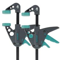 wolfcraft EHZ Miniature One-Hand Clamp I 3455100 I The one-hand clamp for model making