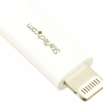StarTech White Apple 8-pin Lightning Connector to Micro USB Adapter for iPhone / iPod / iPad - Apple Lightning to Micro USB Adapter (USBUBLTADPW)