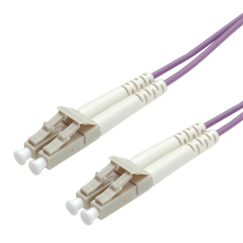 Roline LC/LC LWL Network cable, Purple, 2.0 m