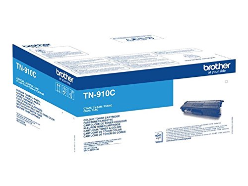 Brother TN-910C Toner Cartridge, Cyan, Single Pack, Ultra High Yield, Includes 1 x Toner Cartridge, Brother Genuine Supplies - Image 2