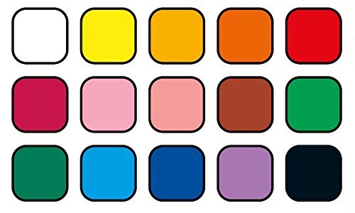 Jovi - Non-Drying Modelling Clay, 30 50g Bars in 15 Colours, Reusable Plasticine for Kids Vegetable Base, Non-Toxic and Gluten Free - Image 2