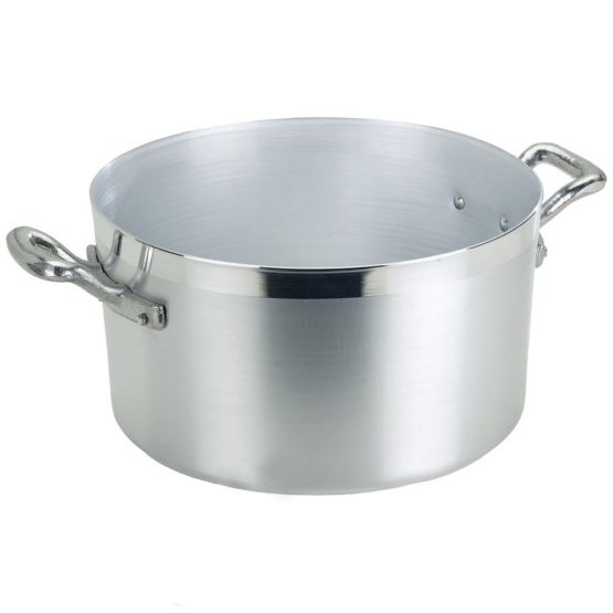 Pentole Agnelli Family Cooking Aluminium Saucepot with 2 Handles, 25 Litre