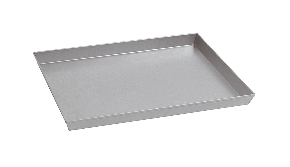 Paderno Aluminized 41751-40 Rectangular Baking Tray, 40x30 cm, Silver, 40 x 30 cm