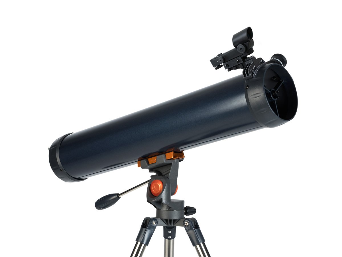 Celestron 31036 AstroMaster LT 76AZ Newtonian Reflector Telescope, Dark Blue, Black - Image 2