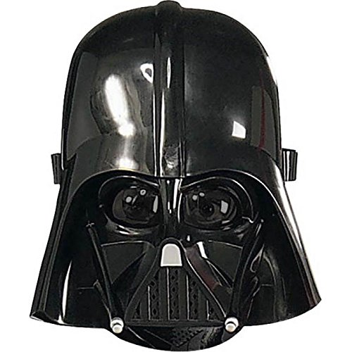 Rubies Official Disney Star Wars Darth Vader Mask Child One Size, Black Halloween