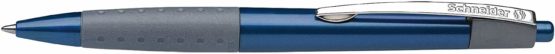 Schneider Loox Retractablle Ballpoint Pen - Blue Barrel / Blue Ink - Image 2