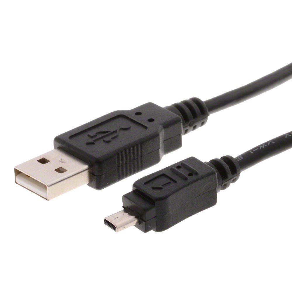 Delock Cable Camera Nikon 8 Pin USB UC-E6, BLACK, 1.8 Meters
