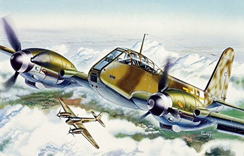 Italeri 1:72 - Me 410 Hornisse, Gray, green, 6,85 pollici - Image 2