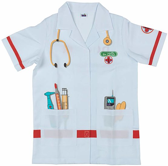 Theo Klein 4614 Doctor's White Coat I High-quality outfit I Dimensions: Length approx. 55 cm I Toy for children aged from 3 to approx. 6 years - Image 2