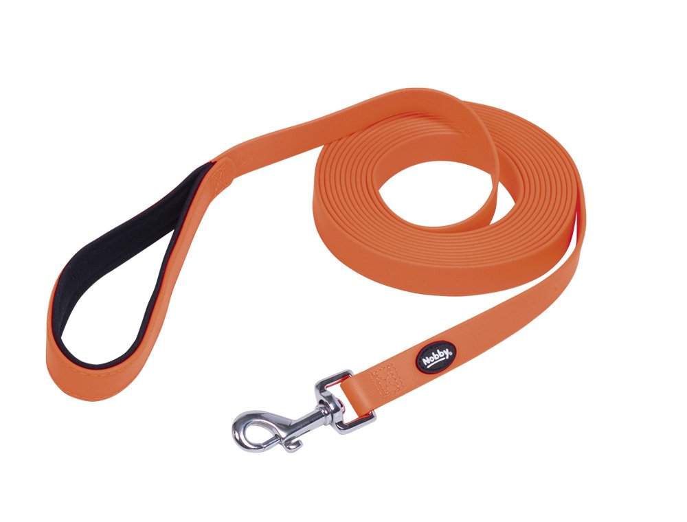 Nobby Tracking Cover Leash, 15 m/20 mm, Neon Orange, L-XL: 15 m