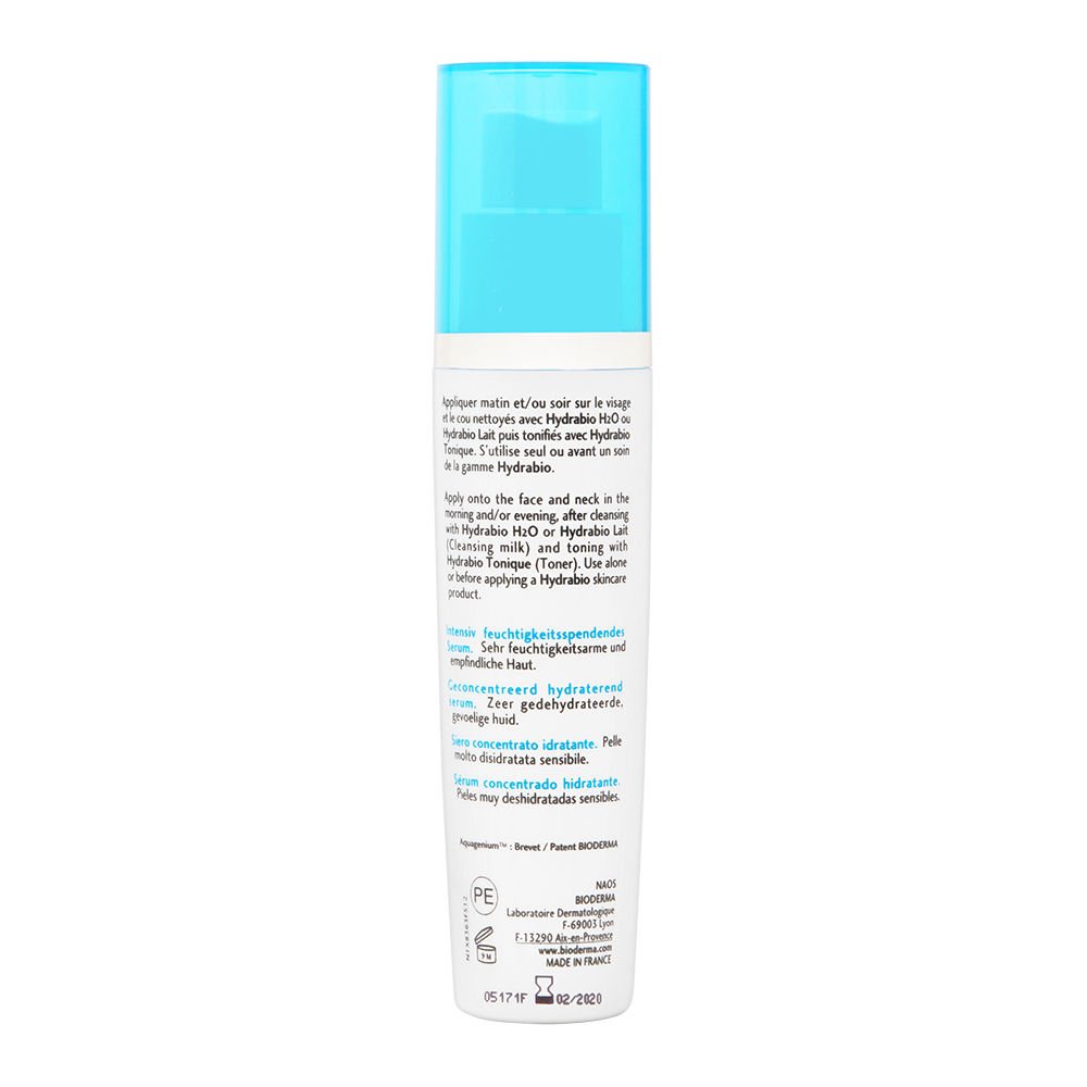 Bioderma Hydrabio Serum, Moisturising Serum for Dehydrated Skin Moisturiser Concentrate Protects - Image 2