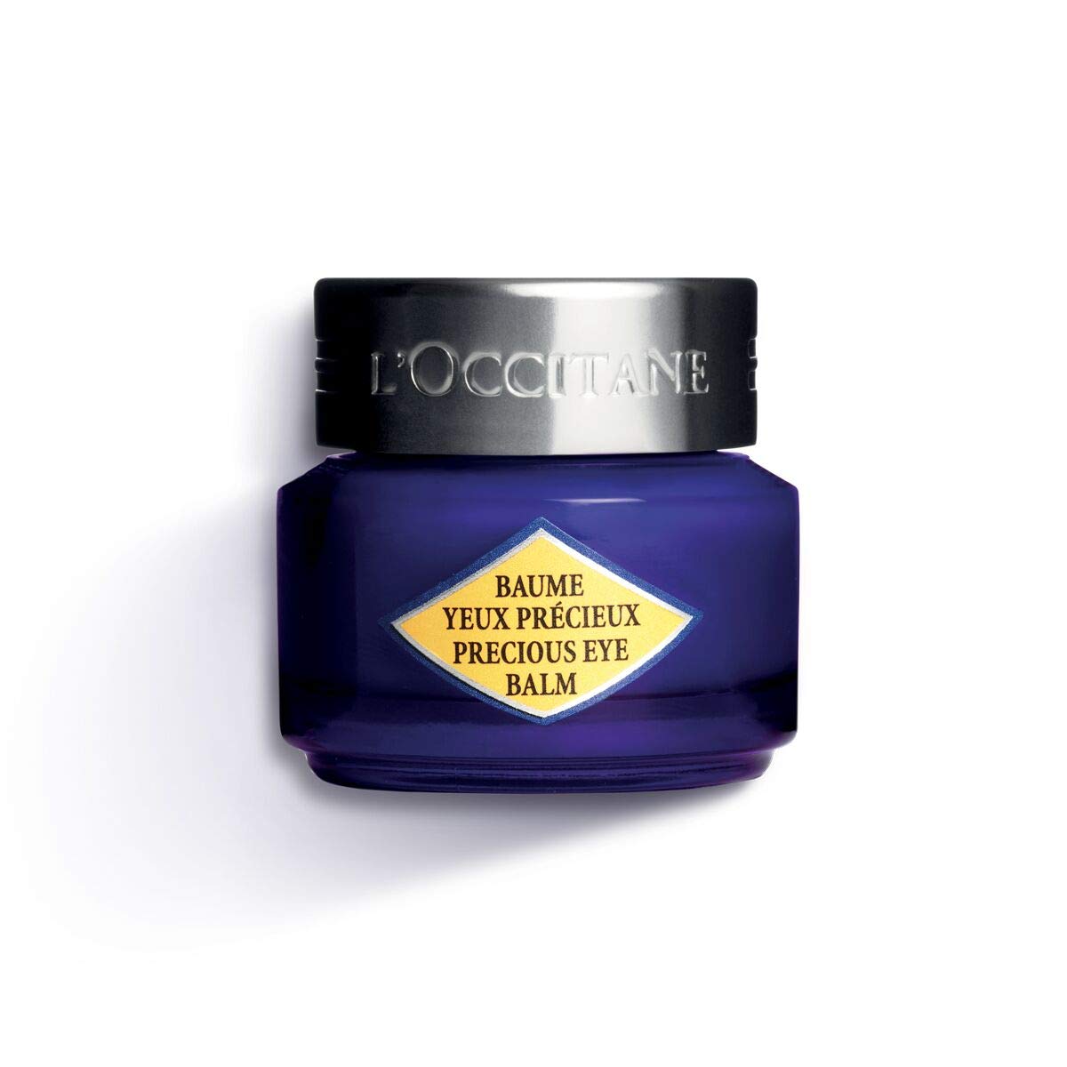 L'OCCITANE - Immortelle Precious Eye Balm - 15 ml - Reduces wrinkles and dark circle - Made in France, purple, 96 g (Pack of 1)