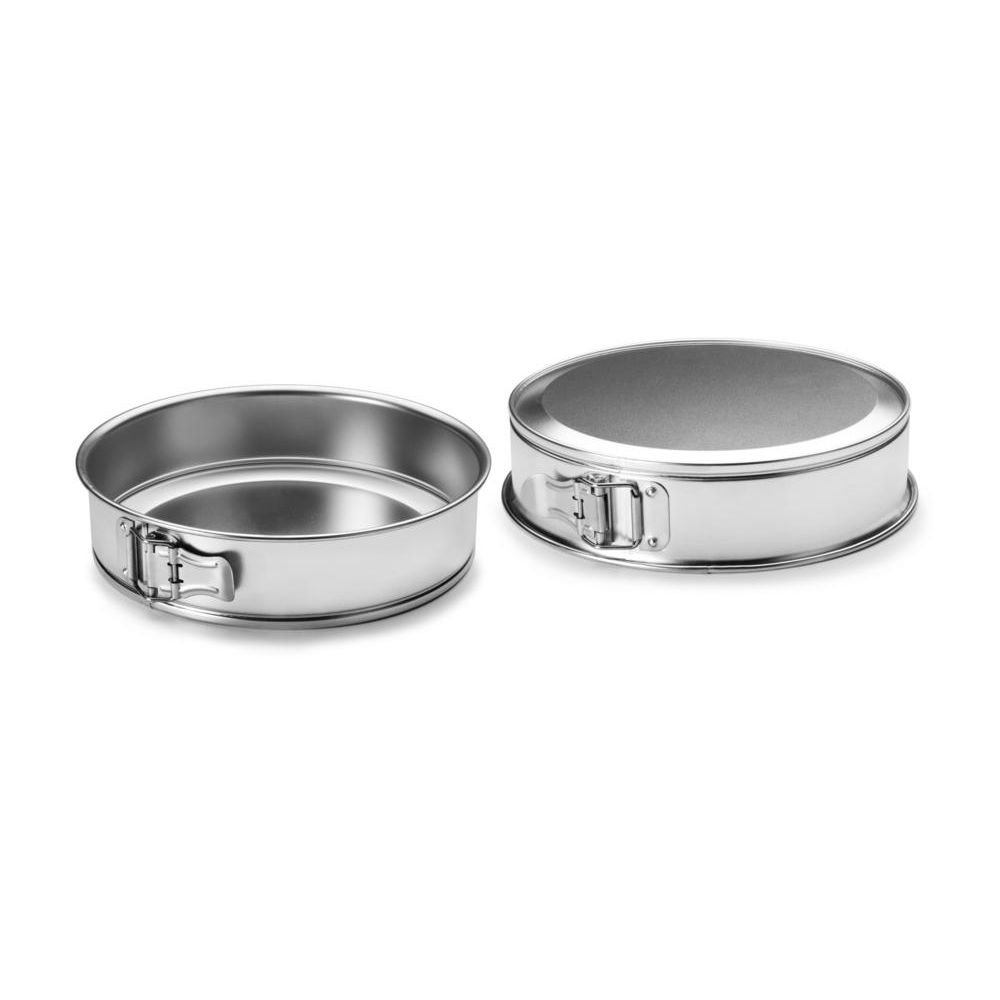IBILI - MOLDE DESMONTABLE 22 CMS, Silver, 22 x 22 x 6.5 cm