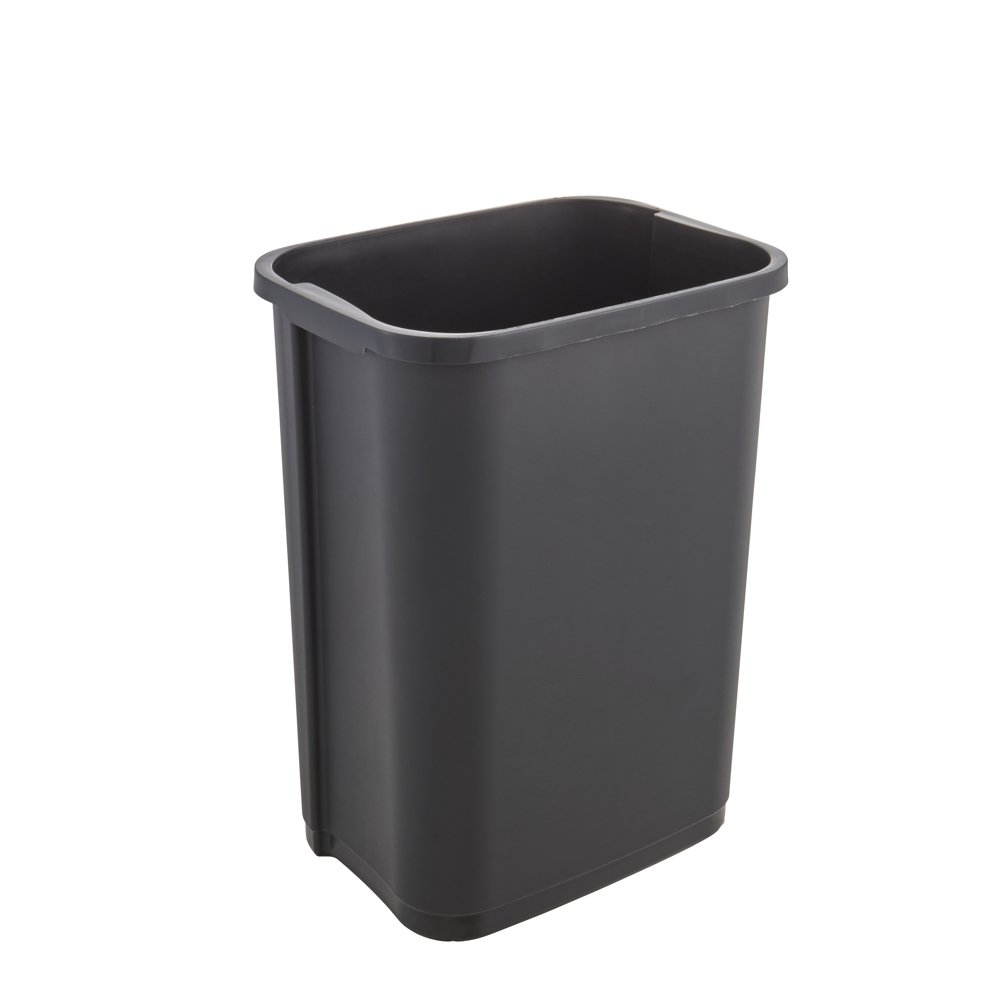 keeeper Waste Bin with Roll-Top Lid, 25 Litre, Rasmus, Graphite Grey - Image 3