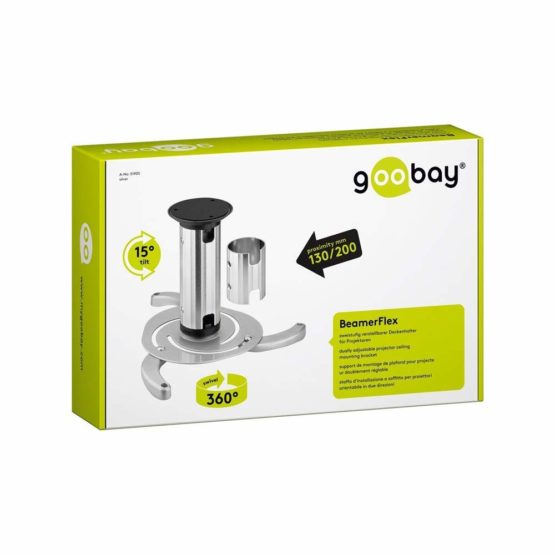 Goobay 51905 BeamerFlex, Silver - Image 3