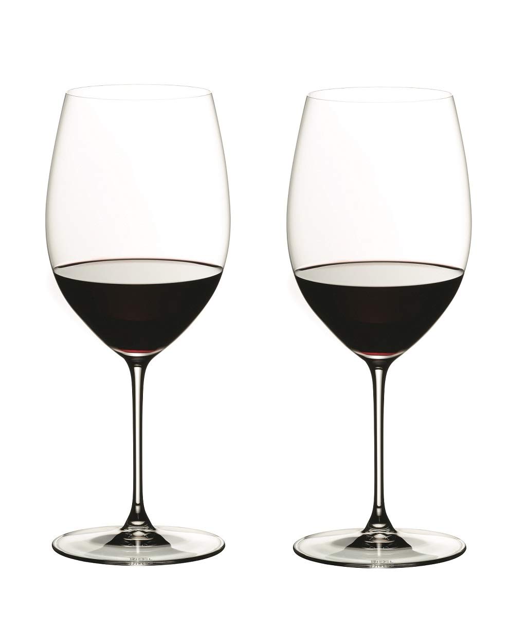 RIEDEL Veritas Cabernet/Merlot Set of 2, Transparent, 2 Count (Pack of 1)