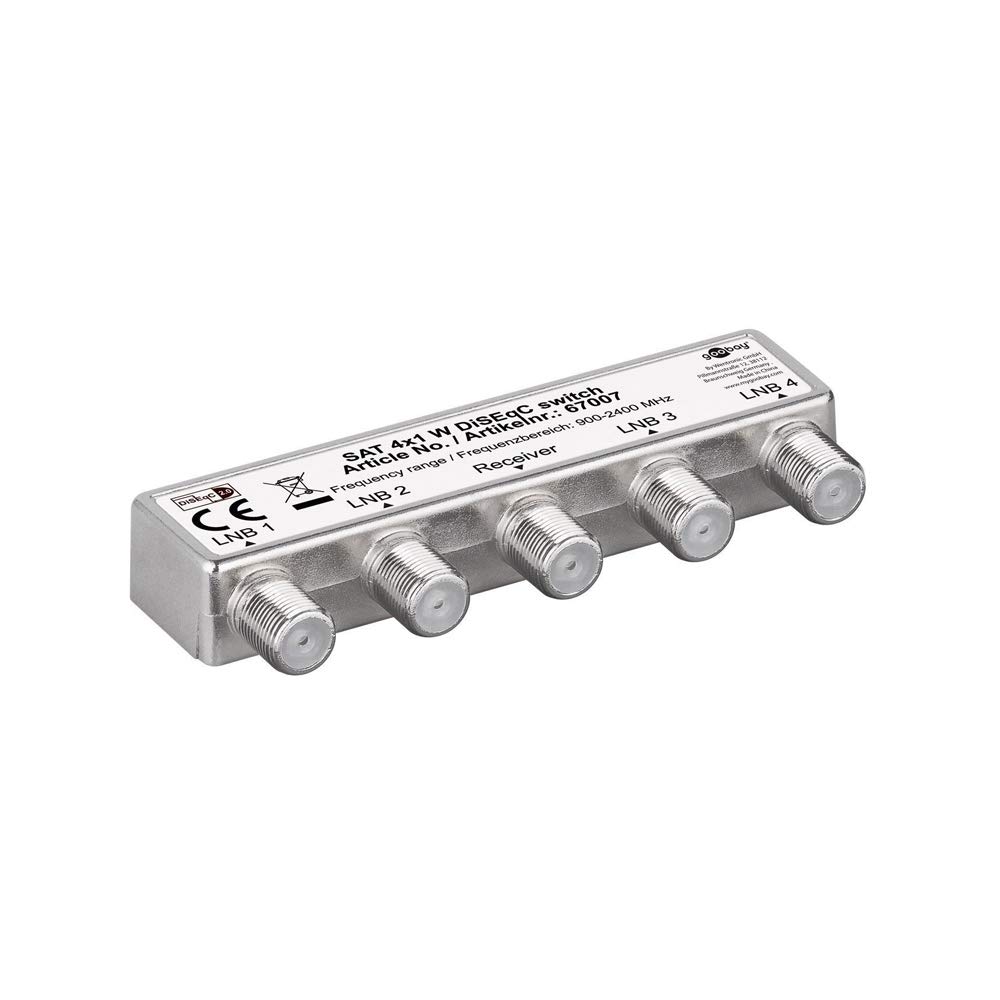 Wentronic 67007-GB DiSEqC 2 Switch 4x1
