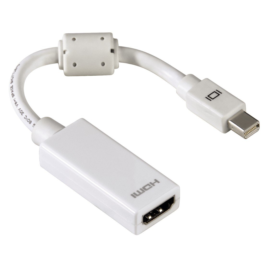 Hama 53246 Mini DisplayPort to HDMI Adapter, White
