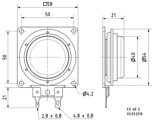 Visaton Electro Dynamical Exciter, black - Image 3
