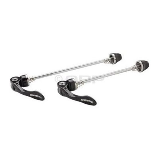 Sram X.9 Wheel Skewers black 2014 quick release skewer