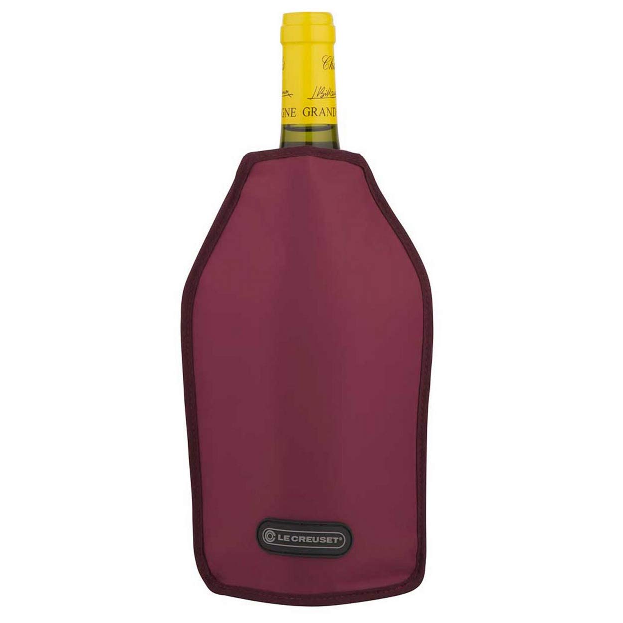 Le Creuset Wine Accessories Wine Bottle Cooler Sleeve - Burgundy, WA126L-75, 22 x 15.5 x 2.1 cm