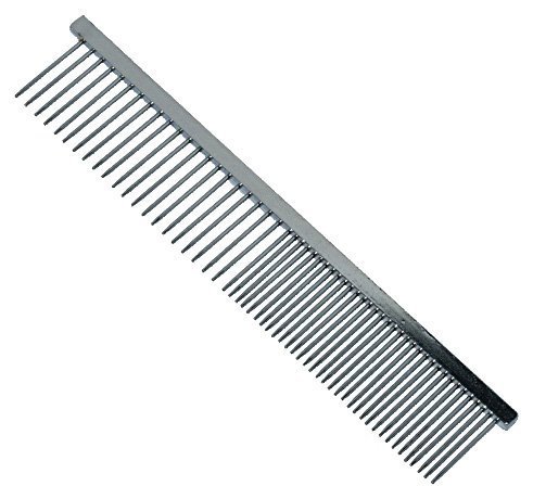 Wahl Metal Pet Comb, Stainless Steel Dog and Cat Comb, Rust Resistant Comb