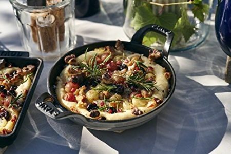 Staub 1302018 Round Roasting Dish, 16 cm, Graphite Grey - Image 2