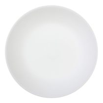 Corelle 3121 26 cm Vitrelle Glass Winter Frost White Dinner Plate, Pack of 6
