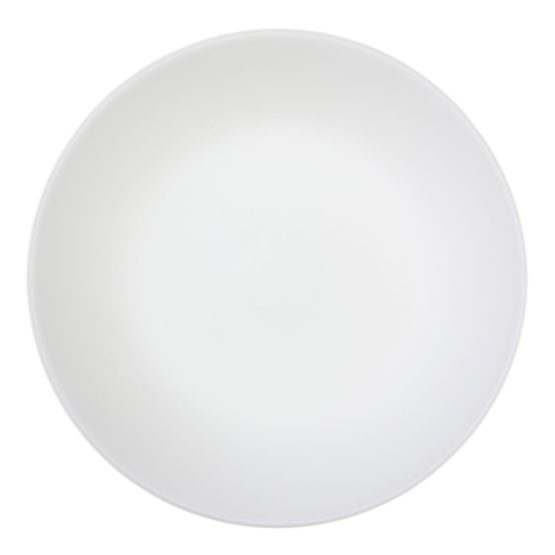 Corelle 3121 26 cm Vitrelle Glass Winter Frost White Dinner Plate, Pack of 6