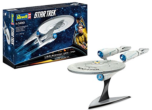 Revell 04882 U.S.S. Enterprise NCC-1701 INTO DARKNESS 1:500 Scale Unbuilt/Unpainted Plastic Model Kit, Multi-color
