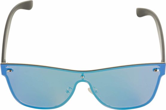 Urban Classics Unisex Adults’ 103 Chain Sunglasses, Black (Blk/Blue), One Size - Image 4