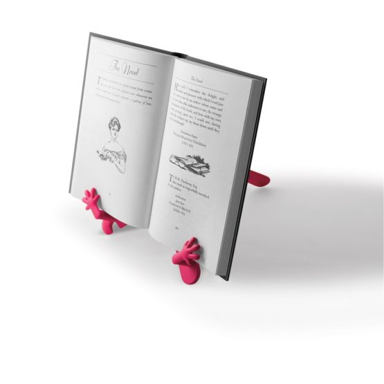 IF The Hands Stand, Hands Free Reading Tablet & Book Holder - Coral - Image 4