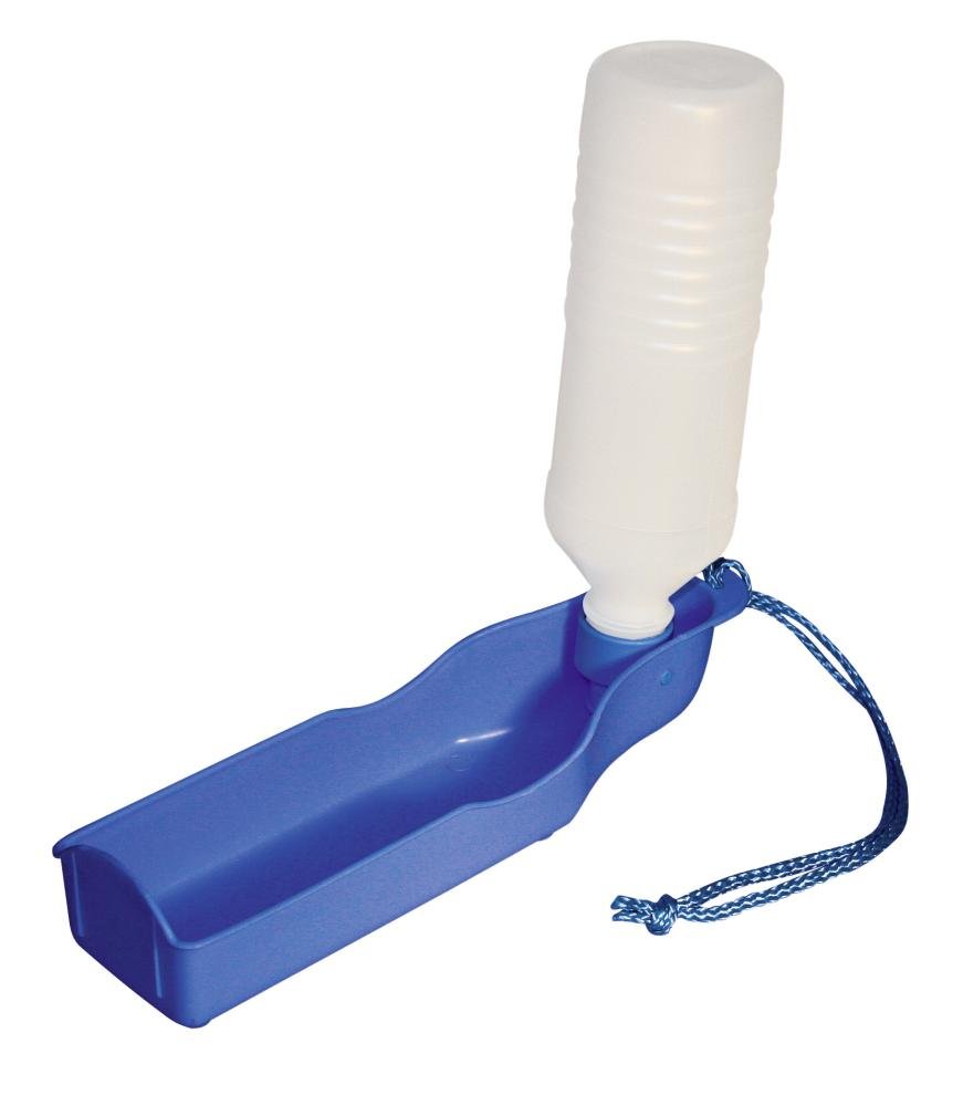 Kerbl Mobile Water Bowl, 250 ml, Blue