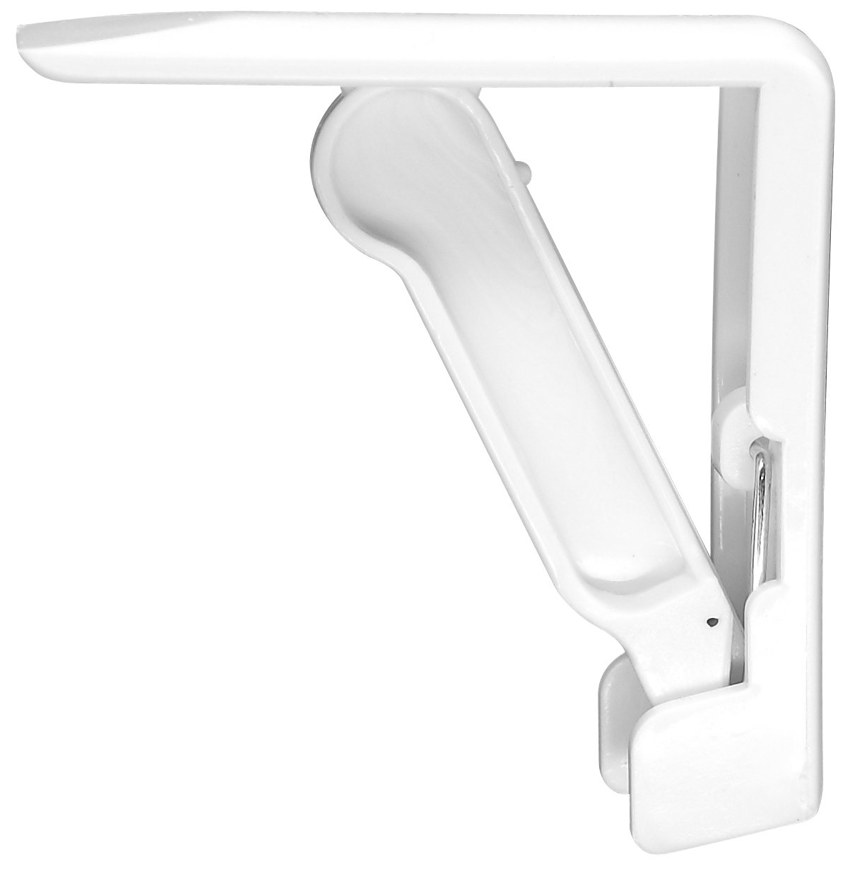 Fackelmann Tablecloth Clips Set, White, 2.17 x 2.17-Inch, 4-Piece, 17 x 11.7 x 1.8 cm - Image 2