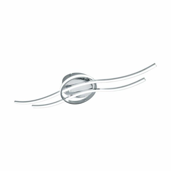 EGLO 96308 SELVINA LED Ceiling Light in Chrome and White