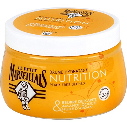 Le Petit Marseillais Nourishing Balm Shea Butter/Argan Oil/Sweet Almond 250ml, 250 ml (Pack of 1)