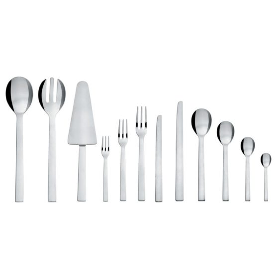 Alessi Santiago Salad Set, Steel, 8 x 29.5 x 5 cm - Image 3