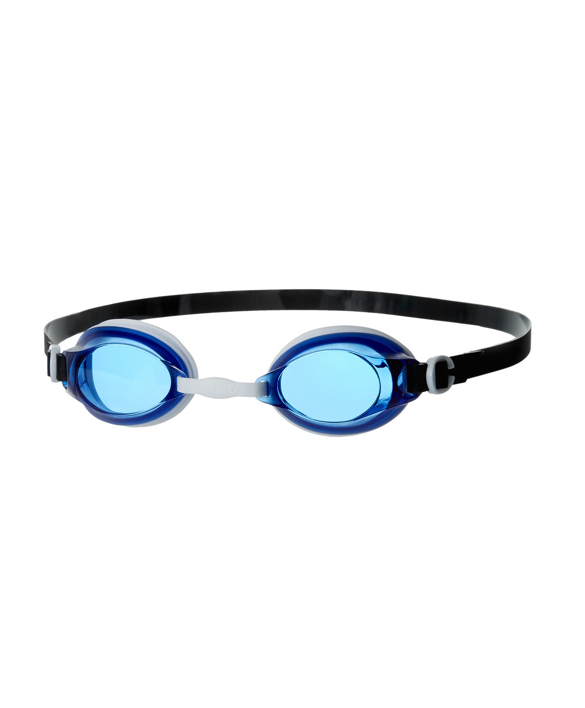 Speedo Jet V2 Swimming Goggles, Navy/White/Blue - Image 3