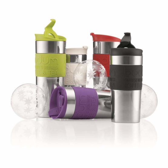 Bodum 11068-01 Vacuum Travel Mug, 0.35 L - Small, Black - Image 3