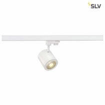 SLV ENOLA_C / LED 3-phase, spot, spotlight, ceiling, track system, indoor lighting / 3000K 12W 900lm white 55 degrees, Aluminium