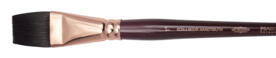 koh I noor Flat Brush 9936 Squirrel 1", Brown, 24.5 x 6 x 0.6 cm