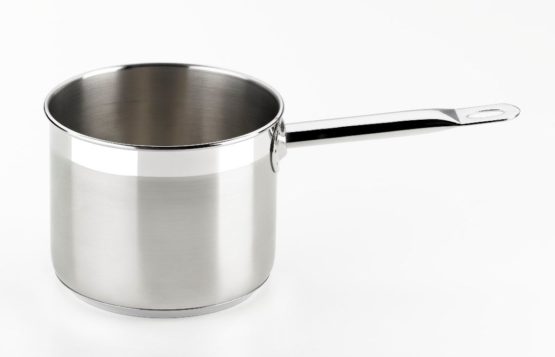 Braisogona Professional Stainless Steel Tall Sauce Pan, 16 cm, Silver