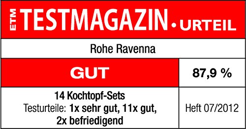 Rohe Germany Ravenna 250101-05 5-Piece Master Set, Silver, 5 piece - Image 2