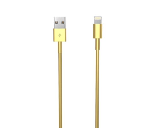 MOTA TAMO Forever MFI Apple Certified Cable 10ft Lightning Gold