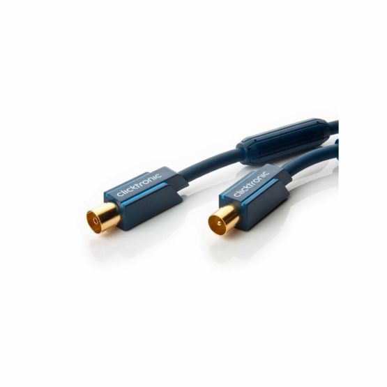 Clicktronic 70404 Casual Antenna Cable, 7.5m Length