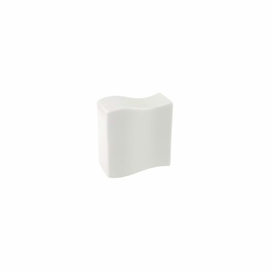 Villeroy & Boch 10 2525 3470 New Wave Salt Shaker, Premium Porcelain, White