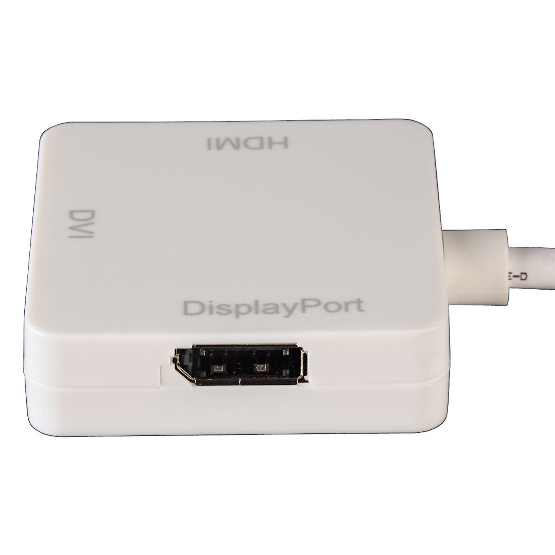 Hama 3 in1 Adapter for Mini-DisplayPort and DVI-D/DMI Coupling, White - Image 2