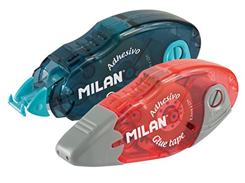 Milan Glue Cassette 8.4 mm X12Metros Exhibitor / 12 Units, white, small