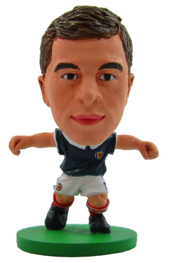 SoccerStarz Scotland National Team James Forrest Home Kit